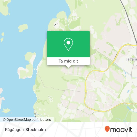 Rågången karta