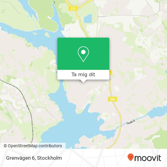 Grenvägen 6 karta