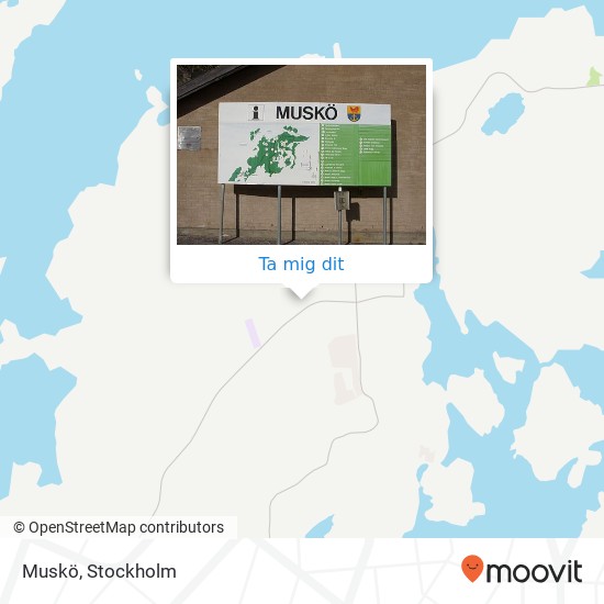 Muskö karta