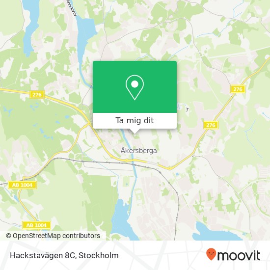 Hackstavägen 8C karta