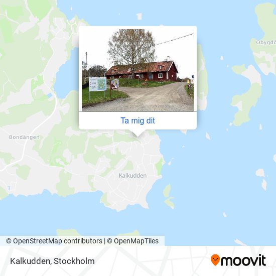 Kalkudden karta