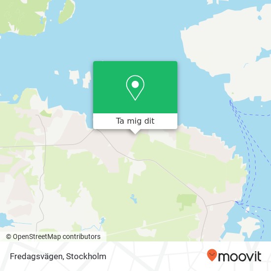 Fredagsvägen karta