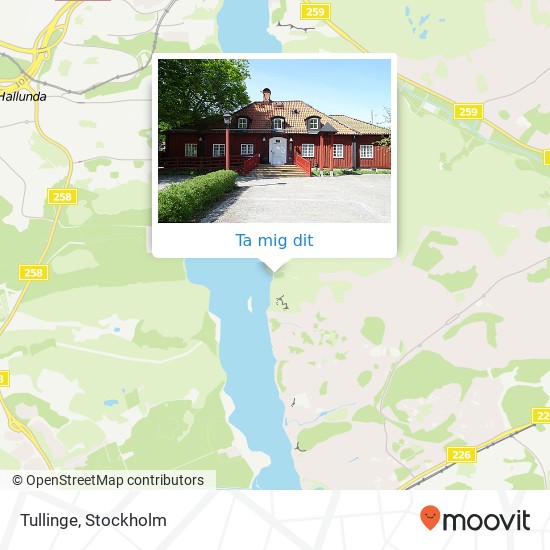 Tullinge karta