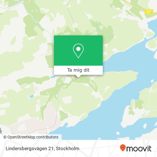 Lindersbergsvägen 21 karta