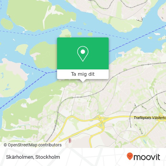 Skärholmen karta