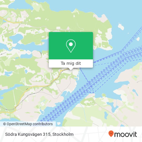 Södra Kungsvägen 315 karta