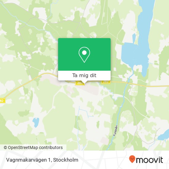 Vagnmakarvägen 1 karta