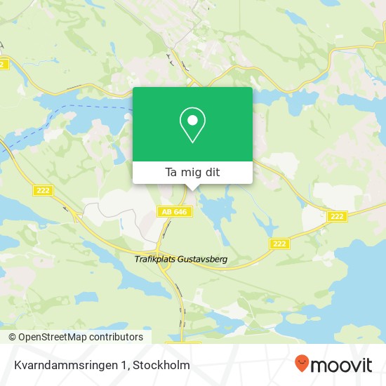 Kvarndammsringen 1 karta