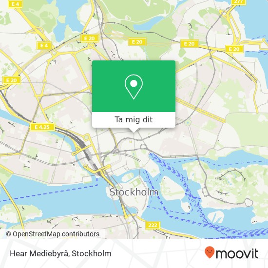 Hear Mediebyrå karta