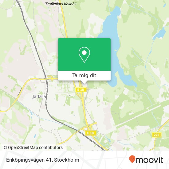 Enköpingsvägen 41 karta