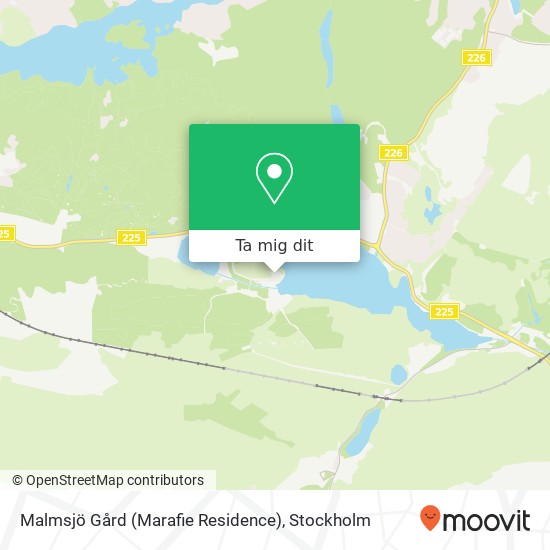 Malmsjö Gård (Marafie Residence) karta