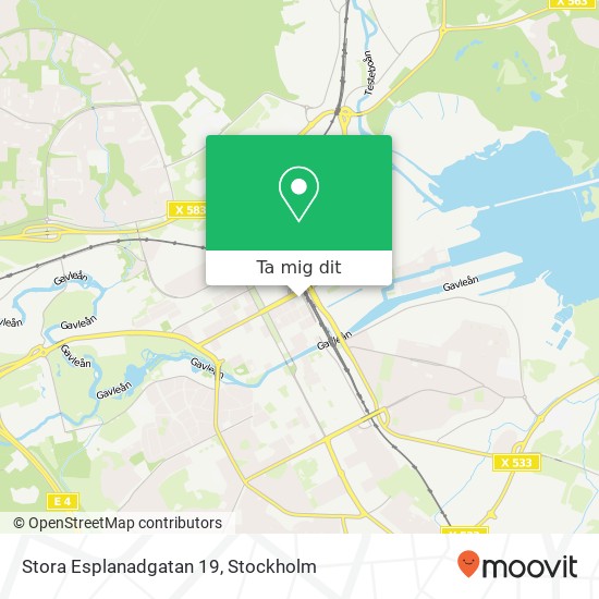 Stora Esplanadgatan 19 karta
