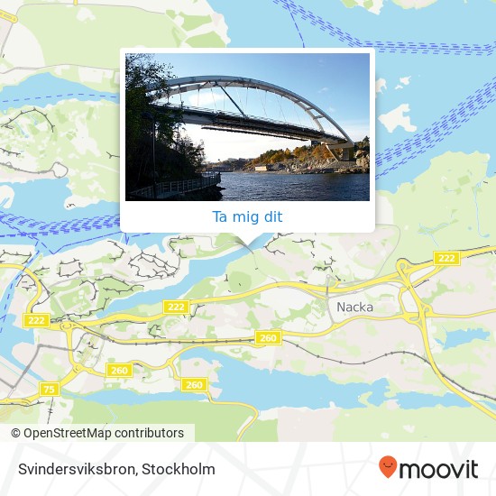 Svindersviksbron karta