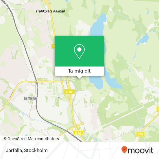 Järfälla karta