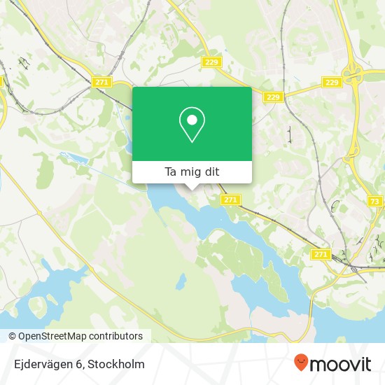 Ejdervägen 6 karta