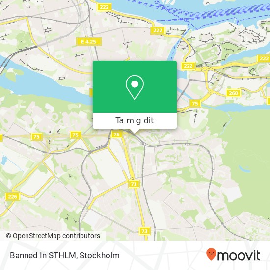 Banned In STHLM karta