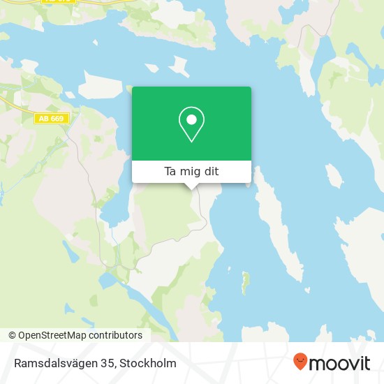 Ramsdalsvägen 35 karta