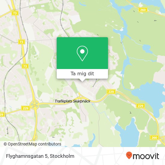 Flyghamnsgatan 5 karta