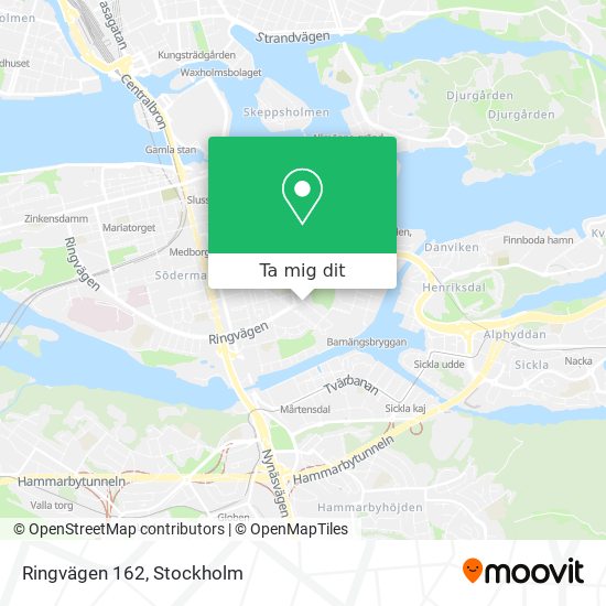 Ringvägen 162 karta