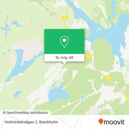 Holmträskvägen 2 karta