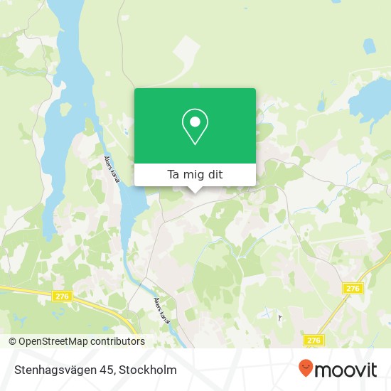 Stenhagsvägen 45 karta