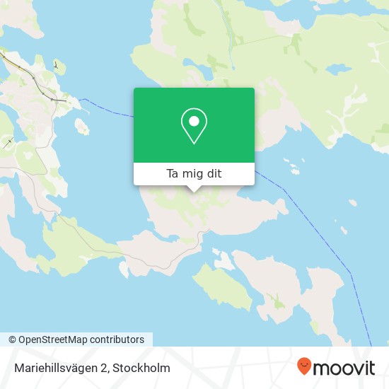 Mariehillsvägen 2 karta