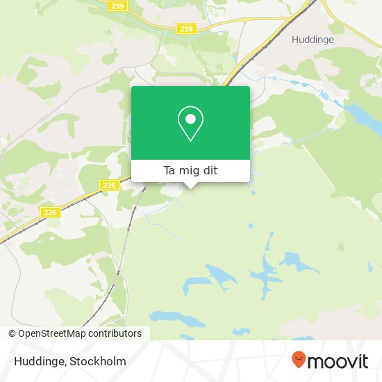 Huddinge karta