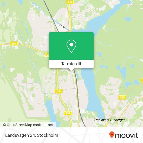 Landsvägen 24 karta