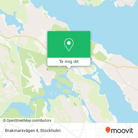 Brakmarsvägen 4 karta