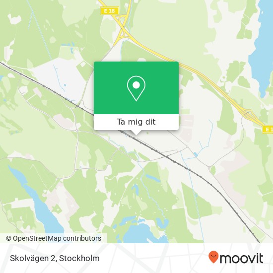 Skolvägen 2 karta