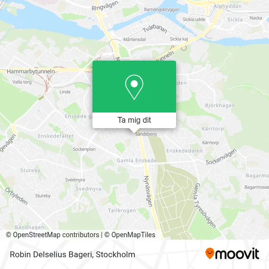 Robin Delselius Bageri karta