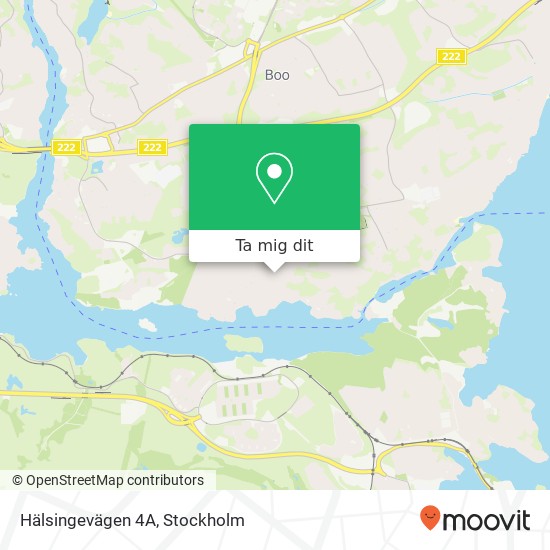 Hälsingevägen 4A karta