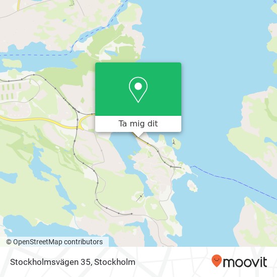 Stockholmsvägen 35 karta