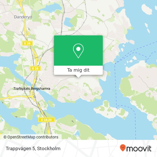 Trappvägen 5 karta