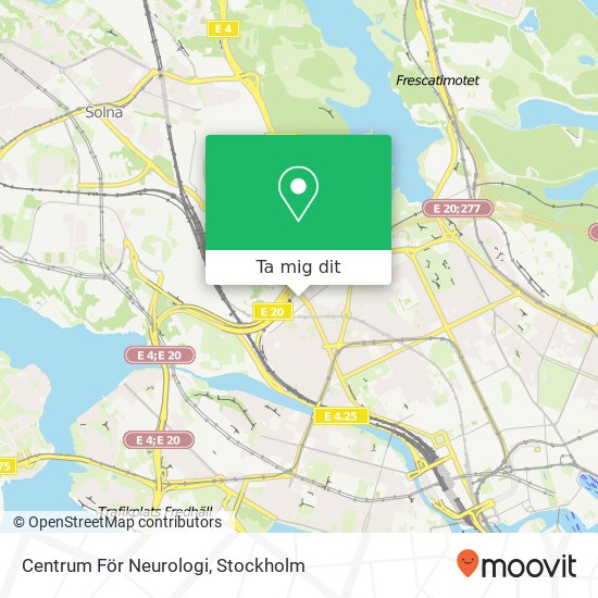 Centrum För Neurologi karta