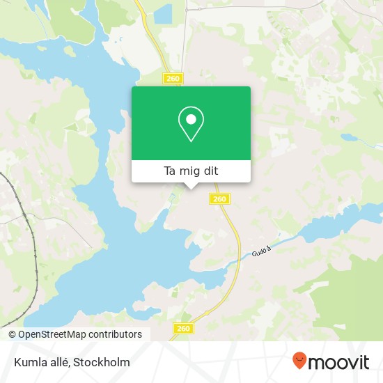 Kumla allé karta