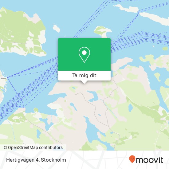 Hertigvägen 4 karta