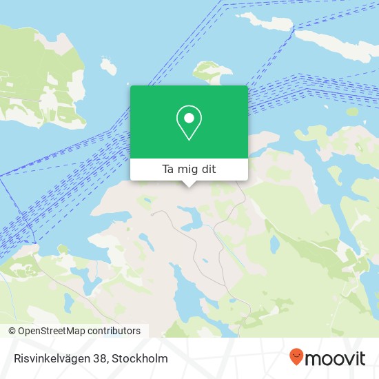 Risvinkelvägen 38 karta