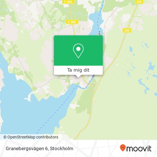 Granebergsvägen 6 karta