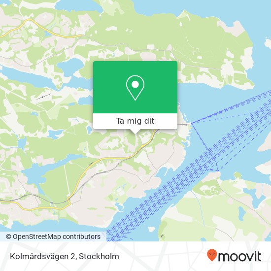 Kolmårdsvägen 2 karta