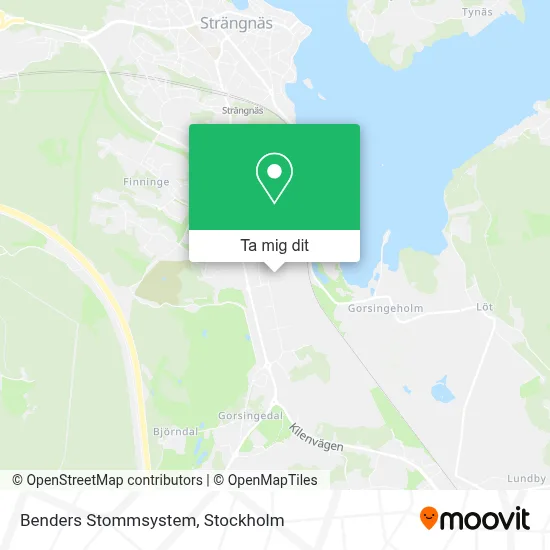 Benders Stommsystem karta