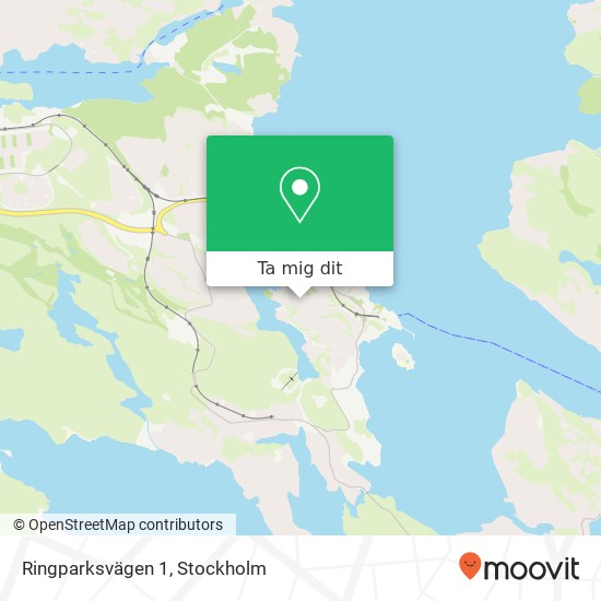 Ringparksvägen 1 karta