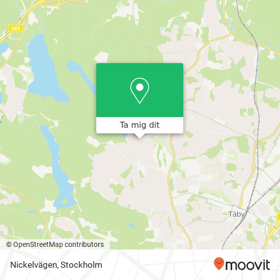 Nickelvägen karta