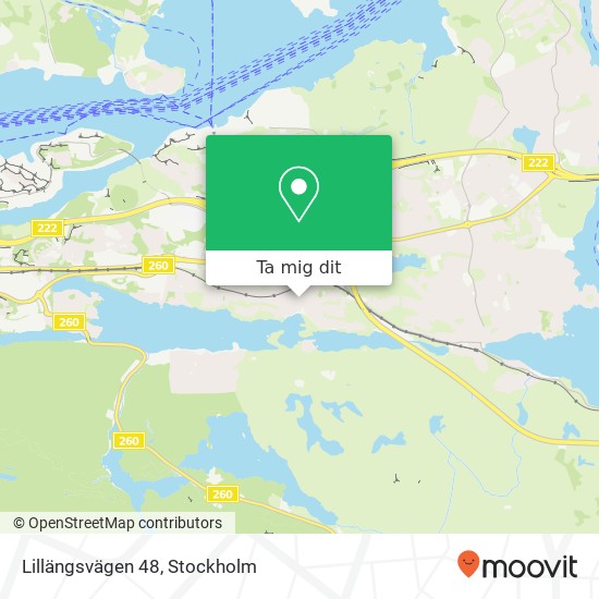 Lillängsvägen 48 karta