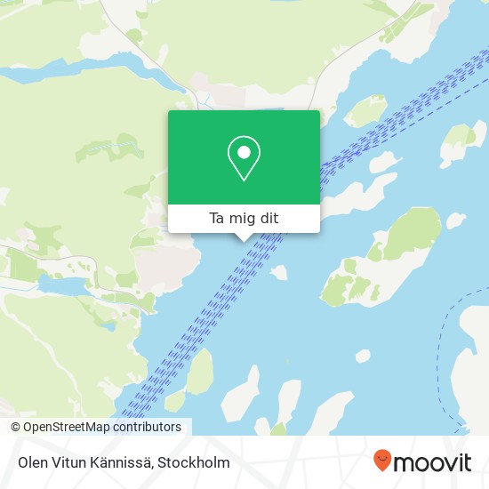 Olen Vitun Kännissä karta
