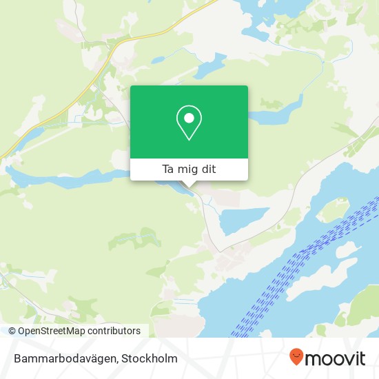 Bammarbodavägen karta