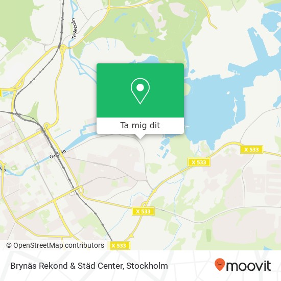 Brynäs Rekond & Städ Center karta