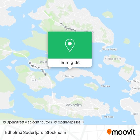 Edholma Söderfjärd karta