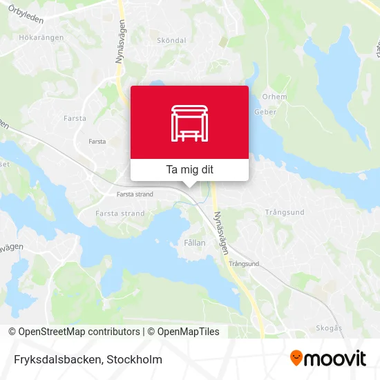 Fryksdalsbacken karta
