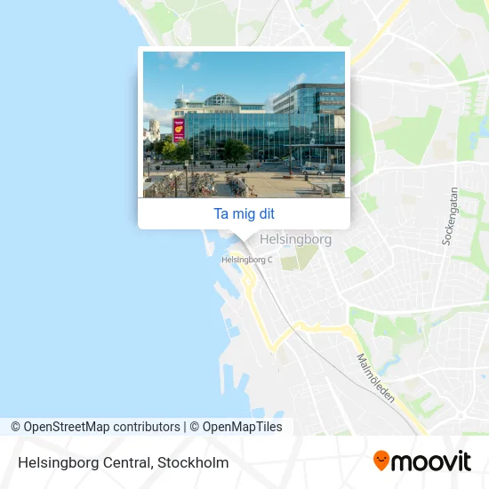 Helsingborg Central karta